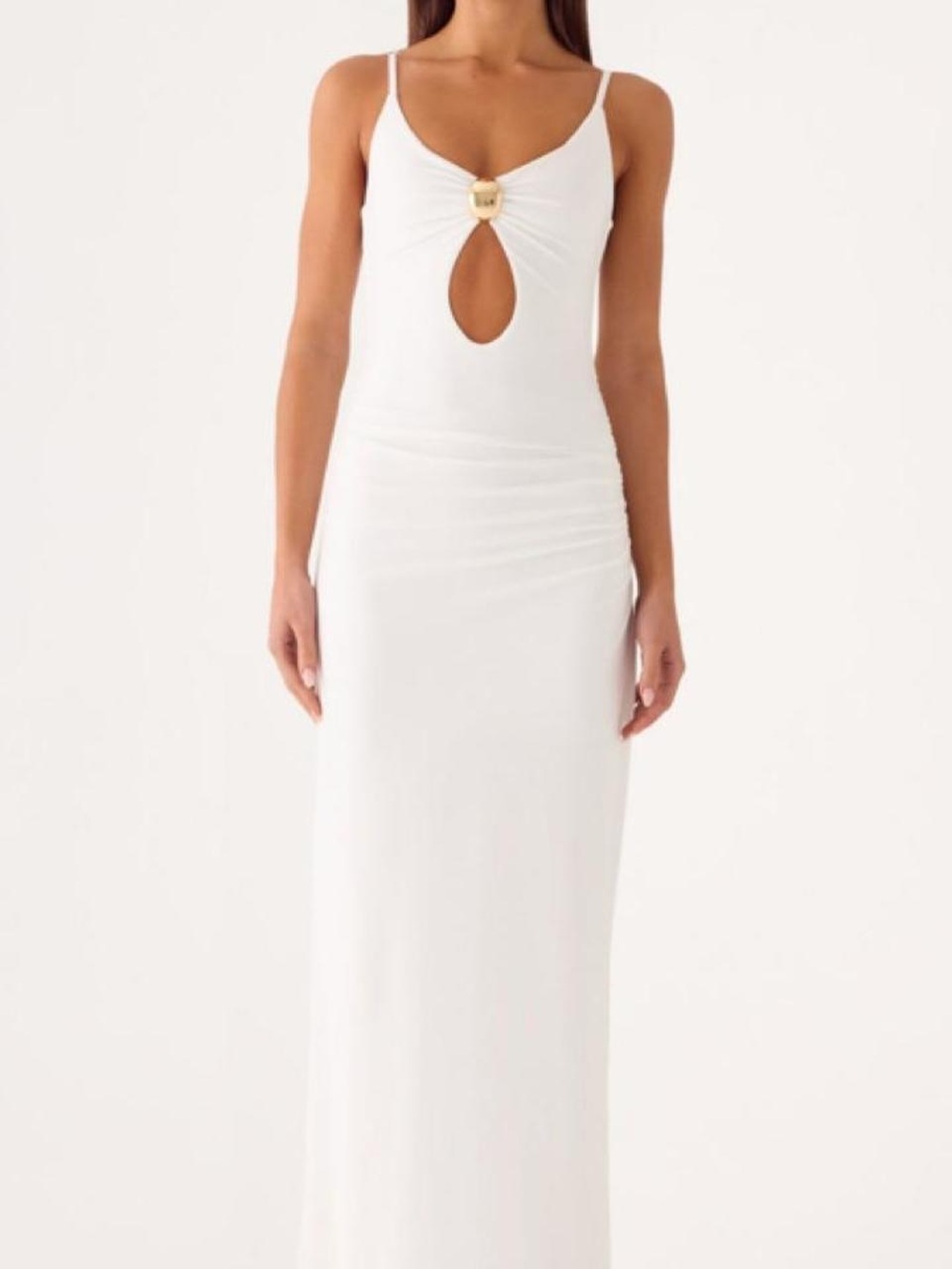 Peppermayo Long White Dress